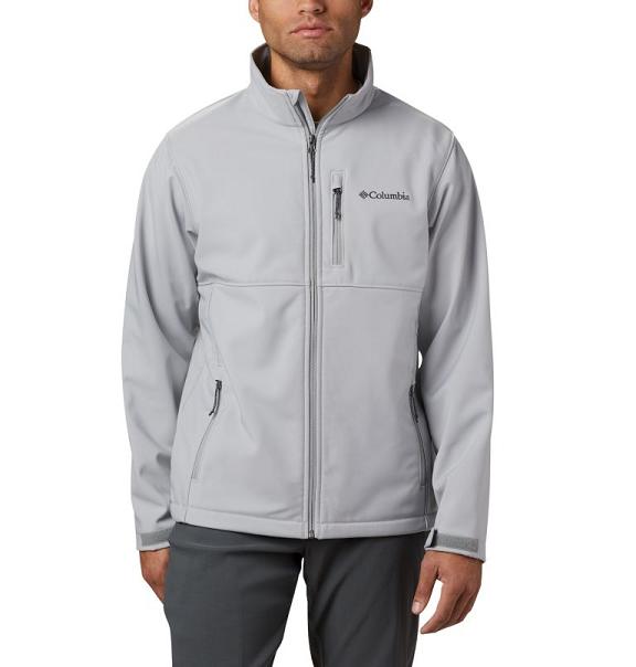Columbia Ascender Softshell Jacket Grey For Men's NZ32078 New Zealand